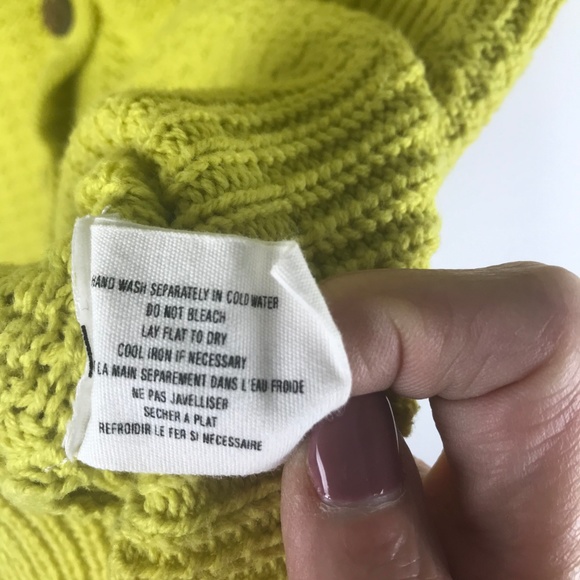 Sparrow | Spring Green Short Sleeved Cardigan - Picture 5 of 5